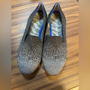Rothy’s The Loafer Retired Chocolate & Sparkle 7.5